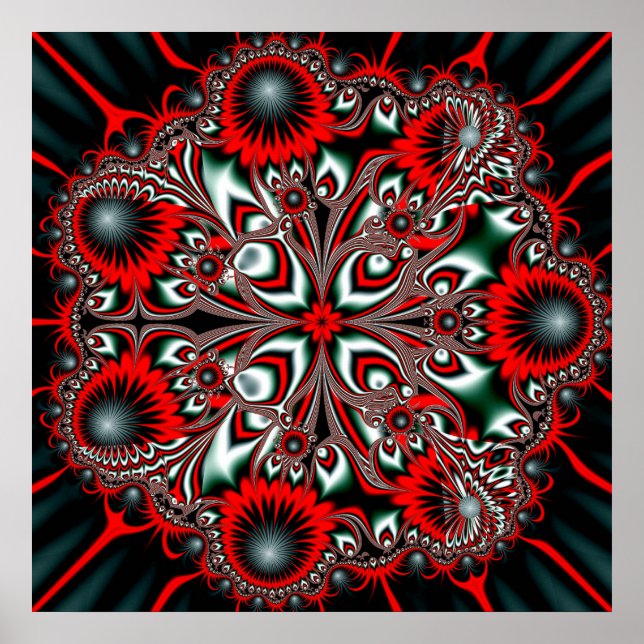 "Total loss of visual connection with reality" Poster (Front)