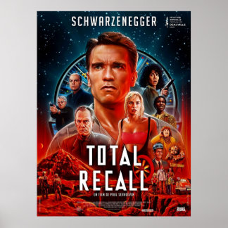 Total Recall 30th Anniversary Poster