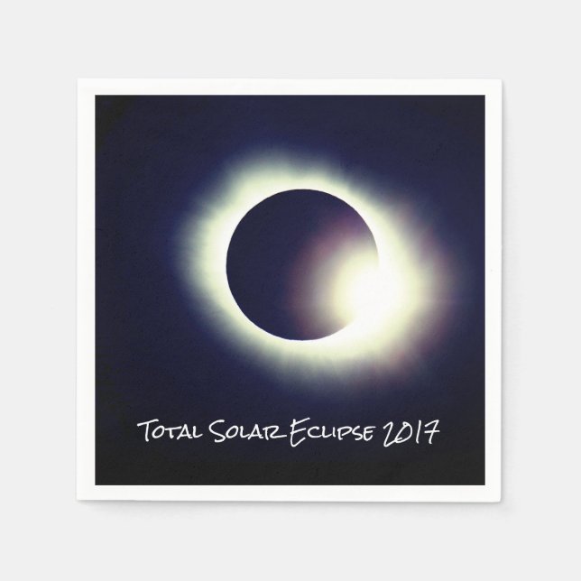 Total Solar 2017 Eclipse Napkin (Front)