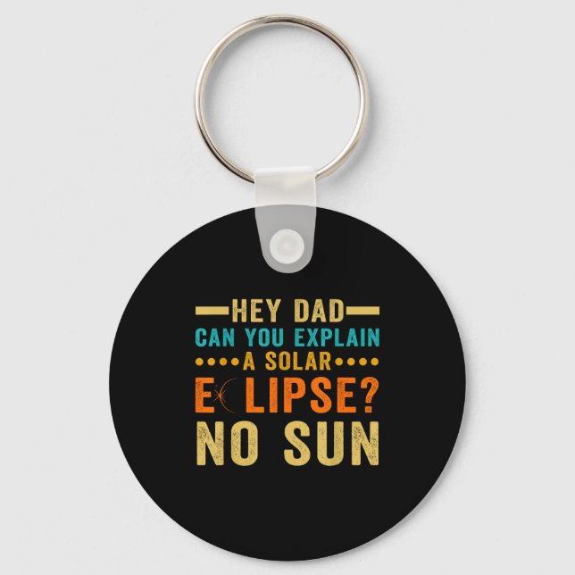 Total Solar Eclipse 04 08 Key Ring (Front)