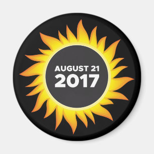 Total Solar Eclipse - 08.21.2017 Magnet