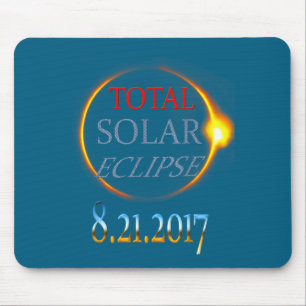 Total Solar Eclipse 2017 Mouse Mat