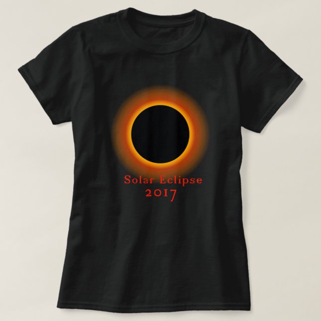 Total Solar Eclipse 2017 T-Shirt (Design Front)