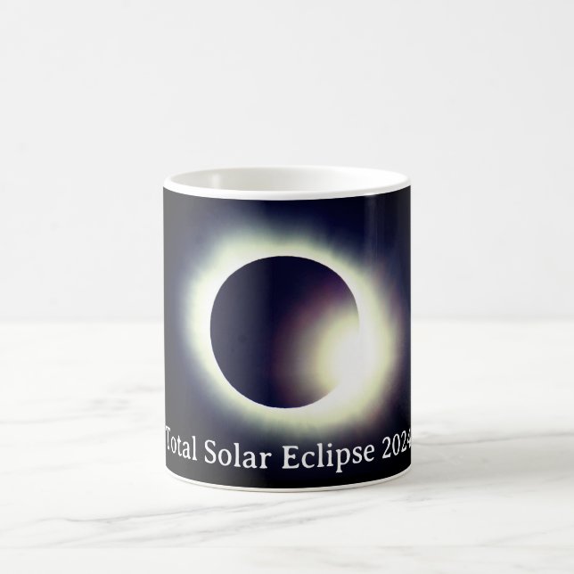 Total solar eclipse 2024 coffee mug (Center)