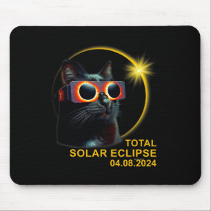 Total Solar Eclipse 2024 Cute Solar Eclipse Kids T Mouse Mat