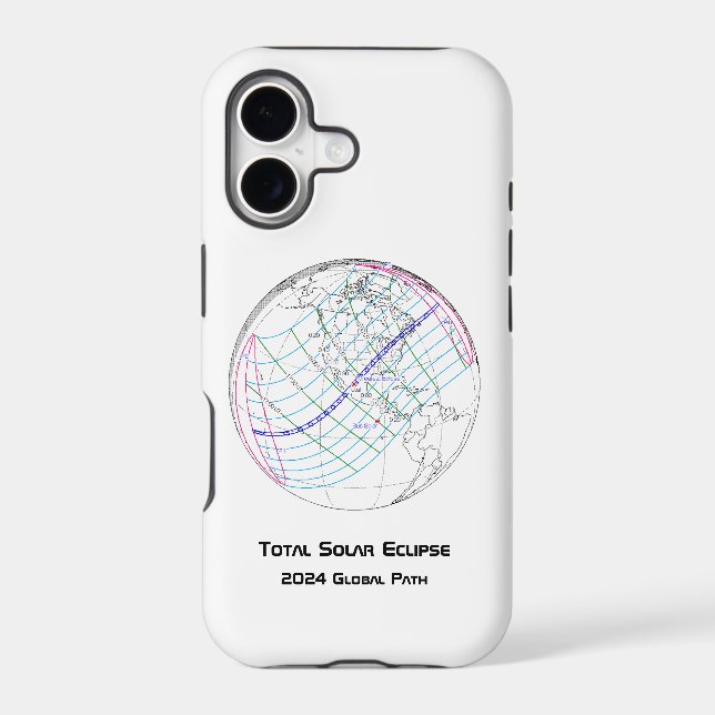 Total Solar Eclipse 2024 Global Path (Back)