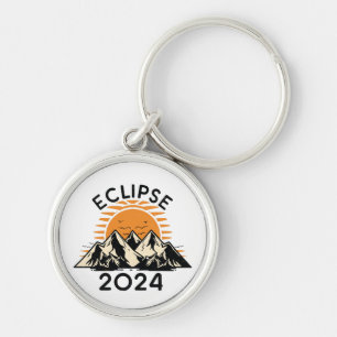 Total Solar Eclipse 2024 Key Ring