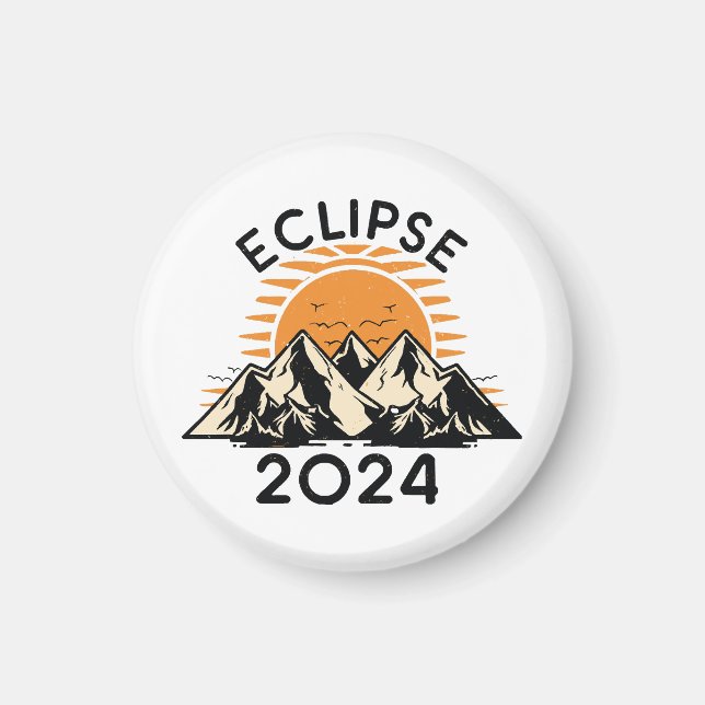 Total Solar Eclipse 2024 Magnet (Front)