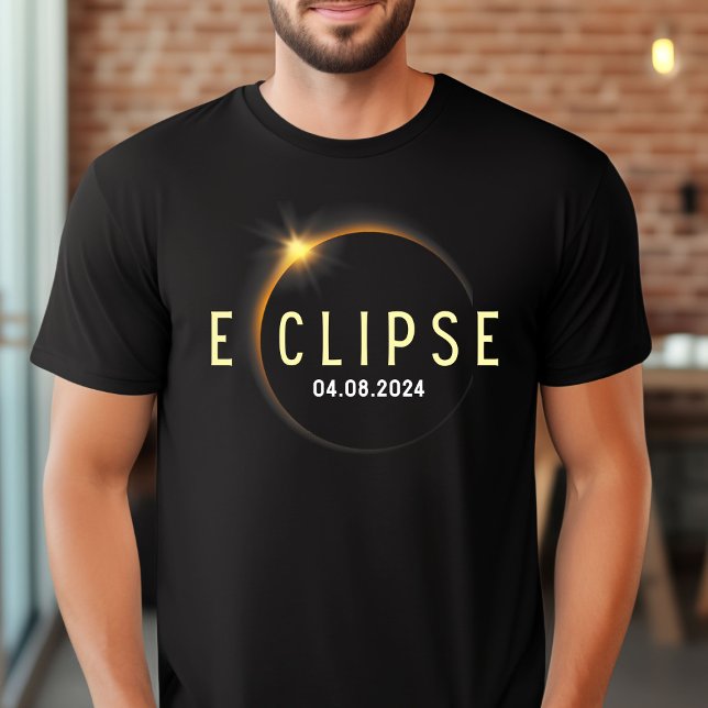 Total Solar Eclipse 2024 Path Of Totality April 8  T-Shirt (Creator Uploaded)