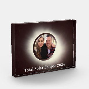 Total solar eclipse 2024 personalise photo