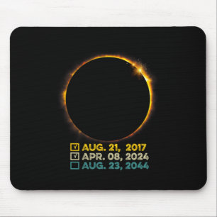 Total Solar Eclipse 2024 Totality Checklist 2017 2 Mouse Mat
