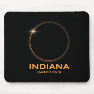 Total Solar Eclipse 2024 Totality Indiana Mouse Mat