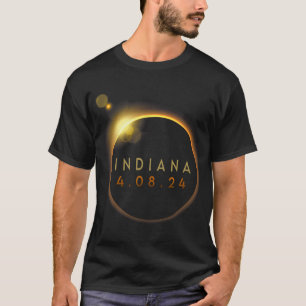 Total Solar Eclipse 2024 Totality Indiana T-Shirt