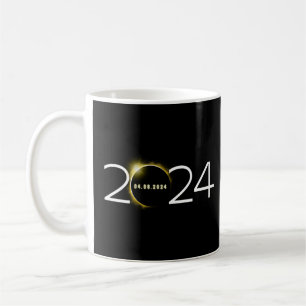 Total Solar Eclipse 2024 Totality Solar Eclipse Coffee Mug