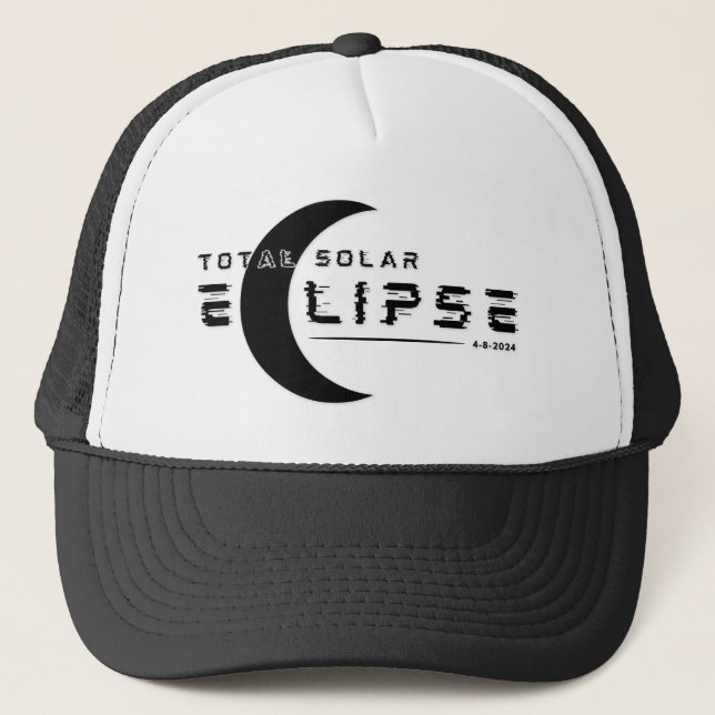 TOTAL SOLAR ECLIPSE 2024  TRUCKER HAT (Front)