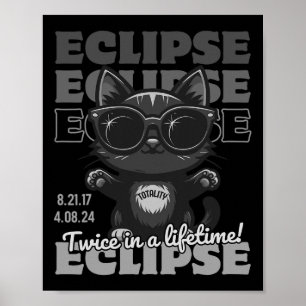 Total Solar Eclipse 2024 Twice In A Lifetime Total Poster