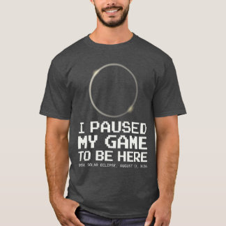 Total Solar Eclipse 2026otality Gamer Gaming Boys  T-Shirt