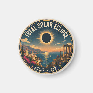Total Solar Eclipse 2027  Magnet