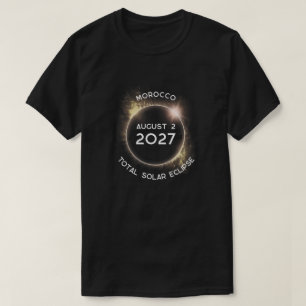 Total Solar Eclipse 2027 Morocco T-Shirt