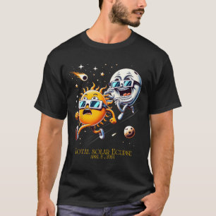 Total Solar Eclipse 8-4-2024 Sun Flees Moon Eclips T-Shirt