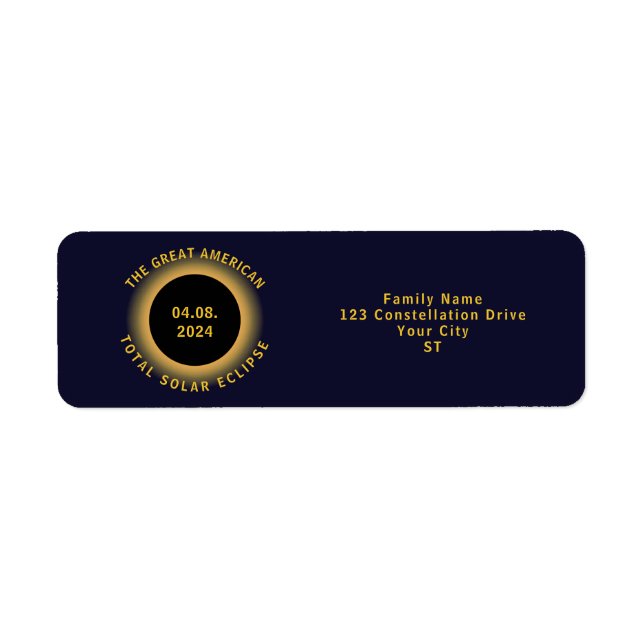 Total Solar Eclipse 8 April, 2024 Viewing Party (Front)