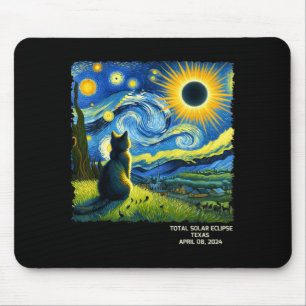 Total Solar Eclipse April 08 Mouse Mat