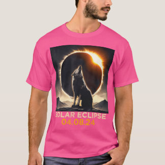 Total Solar Eclipse April 8 2024 America Wildernes T-Shirt