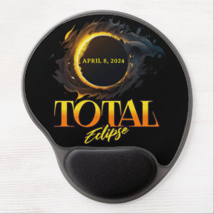 Total Solar Eclipse April 8, 2024 Commemorative  Gel Mouse Mat