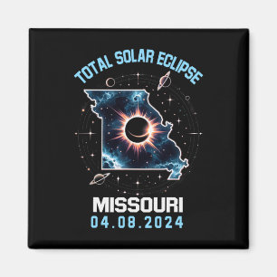 Total Solar Eclipse April 8 2024 Missouri Totality Magnet