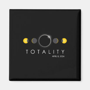 Total Solar Eclipse April 8 2024 Phases Totality Magnet