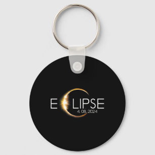 Total Solar Eclipse April 8 2024 Totality  Key Ring