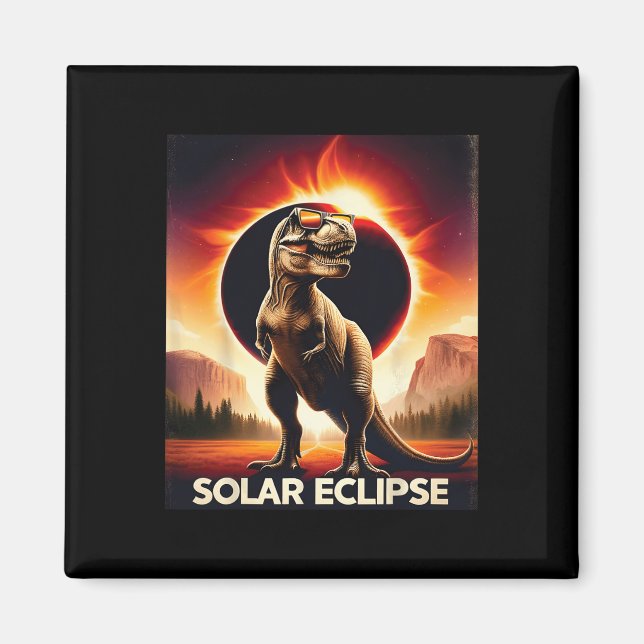 Total Solar Eclipse April 8  Magnet (Front)