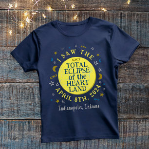 Total Solar Eclipse April 8th 2024 Viewer Custom T-Shirt