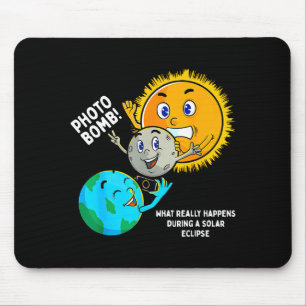 Total Solar Eclipse Astronomy Artwork Mouse Mat