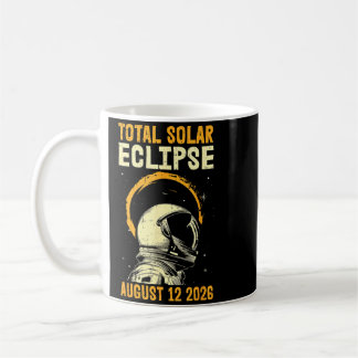 Total Solar Eclipse August 12 2026 Art Coffee Mug