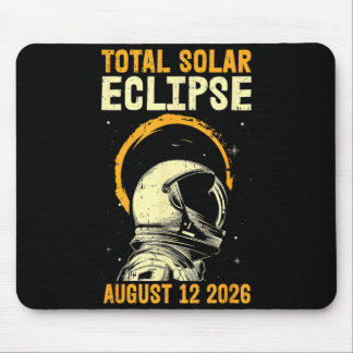 Total Solar Eclipse August 12 2026 Art Mouse Mat