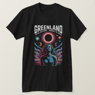 Total Solar Eclipse August 12,2026 Greenland T-Shirt