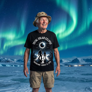 Total Solar Eclipse August 12,2026 Greenland T-Shirt