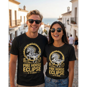 TOTAL SOLAR ECLIPSE AUGUST 12,2026 T-Shirt