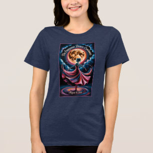 Total Solar Eclipse August 12 2026 Totality Tri-Blend Shirt