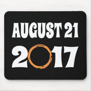 Total Solar Eclipse August 21 2017 Mouse Mat