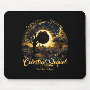 Total Solar Eclipse Celestial Sequel 2017 Totality Mouse Mat