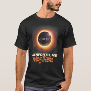 Total Solar Eclipse Danforth Maine ME T-Shirt