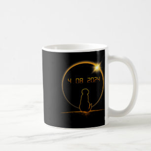 Total Solar Eclipse Dog  Coffee Mug