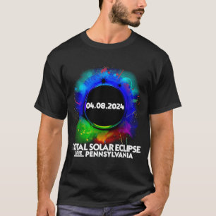 Total Solar Eclipse ERIE PENNSYLVANIA April 8 2024 T-Shirt