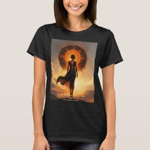 Total Solar Eclipse Goddess Looking Into Sun T-Shirt