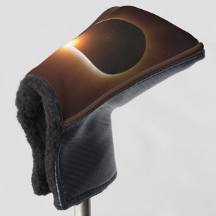 Total Solar Eclipse Golf Head Cover