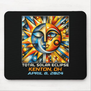 Total Solar Eclipse Kenton Ohio Mouse Mat