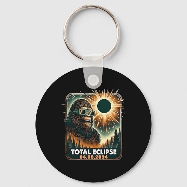 Total Solar Eclipse  Key Ring (Front)