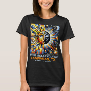 Total Solar Eclipse Lampasas Texas T-Shirt